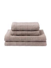 Set asciugamani cotone Camila 4 pz, 100% cotone
Alta qualità, 400 g/m²

Il materiale utilizzato in questo prodotto è testato per le sostanze nocive e certificato secondo lo STANDARD 100 by OEKO-TEX®, 3883CIT, CITEVE, Taupe, Set in varie misure