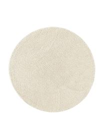 Okrągły ręcznie tuftowany dywan z krótkim włosiem Eleni, Beżowy, Ø 120 cm (Rozmiar S)