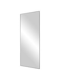 Großer Ganzkörperspiegel Cato, Rahmen: Metall, beschichtet, Rückseite: Mitteldichte Holzfaserpla, Spiegelfläche: Spiegelglas, Schwarz, B 60 x H 160 cm