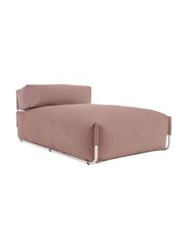 Outdoor-Liegesack Square, Bezug: Polyester, Polypropylen, , Gestell: Aluminium, lackiert, Rosa, B 101 x T 165 cm
