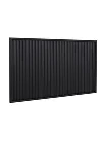 Decoración de pared grande Ringo, Tablero de fibras de densidad media (MDF), Negro, An 120 x Al 75 cm
