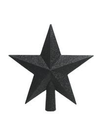 Estrella Árbol de Navidad irrompible Stern, Ø 19 cm, Plástico, Negro brillante, An 19 x Al 19 cm
