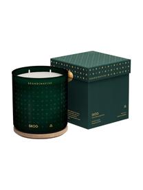 Vela perfumada dos mechas Skog (pino, piñas, savia de abedul), Recipiente: vidrio, Caja: cartón, Pino, piñas, savia de abedul, Ø 10 x Al 16 cm