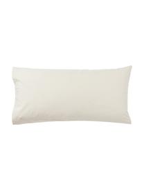 Poszewka na poduszkę z perkalu Ciana, Beżowy, S 40 x D 80 cm