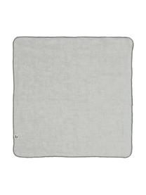 Serwetka z lnu Gracie, 2 szt., 100% len, Szary, S 45 x D 45 cm