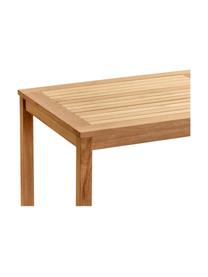 Tuin-eettafel Rosenborg van teakhout, 165 x 80 cm, Teakhout, gepolijst
V-Legal gecertificeerd, Teakhout, B 165 x H 75 cm