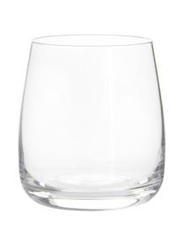 Mondgeblazen waterglazen Ellery, 4 stuks, Glas, Transparant, Ø 9 x H 10 cm