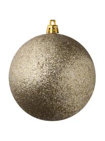 Set palline di Natale infrangibili Natalie 46 pz, Plastica infrangibile, Dorato, Set in varie misure