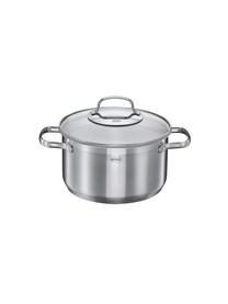Set 10 pentole in acciaio inox Elegance, Acciaio inossidabile 18/10, Argentato, Set in varie misure