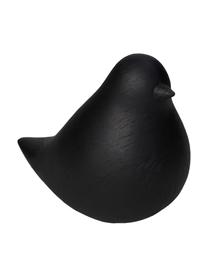 Decoratief object Vogel in zwart, Polyresin, Zwart, B 8 cm, H 11 cm