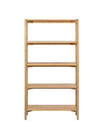 Regál z dubového dreva Braidwood, Dubové drevo, Š 86 x V 160 cm