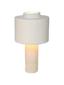 Stmievateľná nočná lampa Gesso, Biela, Ø 28 x V 51 cm