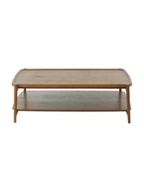Mesa de centro de roble Libby, Estructura: madera de roble maciza ba, Roble, An 110 x Al 35 cm