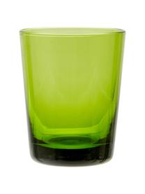 Ručne fúkaný pohár v rôznych farbách a tvaroch Diseguale, 6 ks, Fúkané sklo, Viac farieb, Ø 6 x V 6 cm, 90 ml