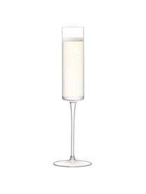 Kieliszek do szampana ze szkła dmuchanego Otis, 4 szt., Szkło, Transparentny, Ø 7 x W 26 cm, 150 ml