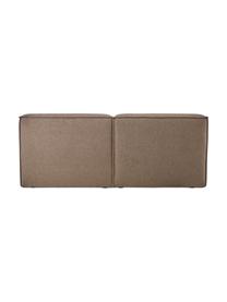 Cama tapizada Lennon, con espacio de almacenamiento, Tapizado: 100% poliéster Alta resis, Estructura: madera de pino maciza con, Patas: madera con certificado FS, Tejido marrón, An 160 x L 200 cm