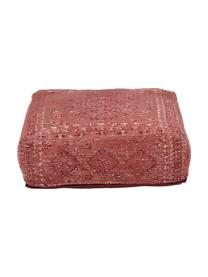 Poduszka podłogowa w stylu vintage Rebel, Tapicerka: 95% bawełna, 5% poliester, Rudy, kremowy, czerwony, S 70 x W 26 cm