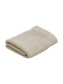 Komplet ręczników z bawełny organicznej Premium, 3 elem., Beżowy, Komplet z różnymi rozmiarami