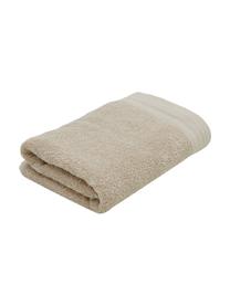 Komplet ręczników z bawełny organicznej Premium, 3 elem., Beżowy, Komplet z różnymi rozmiarami