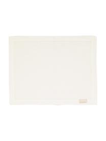 Tovaglietta americana in lino Alanta 6 pz, Bianco crema, Larg. 38 x Lung. 50 cm