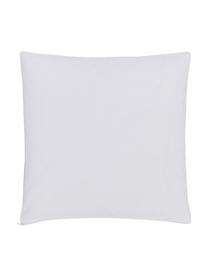 Wende-Kissenhülle Joy aus Bio-Baumwolle, 100 % Baumwolle, GOTS-zertifiziert, Dunkelrot, Beige, B 45 x L 45 cm