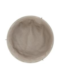 Cesta per pane con panno estraibile Gola, Beige, Ø 26 x Alt. 8 cm