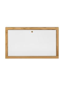Escritorio de pared Brenta, abatible, Blanco, madera, An 74 x Al 44 cm