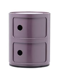 Design Container Componibili 2 Modules in Violette, Kunststoff, Greenguard-zertifiziert, Lila, Ø 32 x H 40 cm