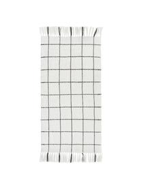 In- & Outdoor Teppich Prague mit Fransen, 100  % Polyester, GRS-zertifiziert
 
Das in diesem Produkt verwendete Material ist schadstoffgeprüft und zertifiziert nach STANDARD 100 by OEKO-TEX®, 11-62055, Shirley., Weiß, Schwarz, B 80 x L 150 cm (Größe XS)