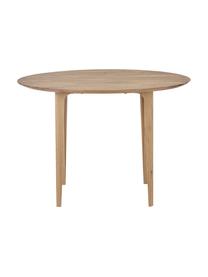 Stół do jadalni z drewna dębowego Archie, Lite drewno dębowe, olejowane
100% drewno FSC pochodzące ze zrównoważonej gospodarki leśnej, Drewno dębowe, Ø 110 x W 76 cm