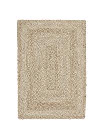Ručně vyrobený jutový koberec Sharmila, 100 % juta, Hnědá, Š 60 cm, D 90 cm (velikost XXS)