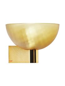 Dimmbare LED-Wandleuchte Fata in Goldfarben, Kunststoff, Goldfarben, B 16 x T 17 cm
