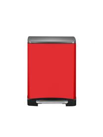 Kosz na śmieci Recycle E-Cube, 28 l + 18 l, Czerwony, S 50 x W 65 cm, 28 l + 18 l