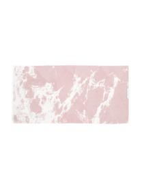 Lot de serviettes de bain à imprimé marbre Marmo, 3 élém., 100 % coton
Grammage intermédiaire 550 g/m², Rose, blanc crème, Lot de différentes tailles