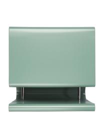 Mesa auxiliar de metal Julia, estilo moderno, Metal con pintura en polvo, Verde, An 50 x Al 45 cm
