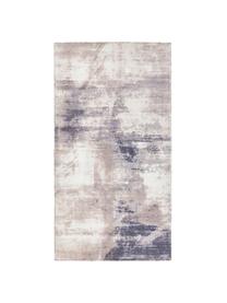 Design Kurzflor-Teppich Aviva in Blau, 100 % Polyester, GRS-zertifiziert, Blau- und Beigetöne, B 200 x L 300 cm (Größe L)