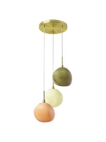 Lampa wisząca ze szkła opalowego Josie, Wielobarwny, S 30 x W 120 cm