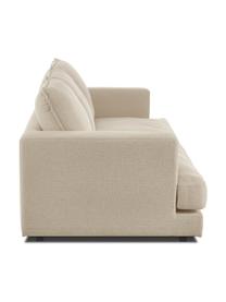 Divano 3 posti Tribeca, Rivestimento: 100% poliestere Il rivest, Struttura: legno massiccio di faggio, Piedini: legno massiccio di faggio, Tessuto beige scuro, Larg. 228 x Prof. 104 cm