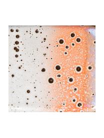 Handgemachte Servierplatten 70's, L 15 x B 11 cm, 2er-Set, Steingut, Bunt, L 15 x B 11 cm
