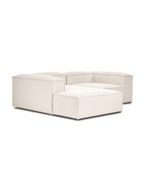 Sofá rinconera modular Lennon, Tapizado: 100% poliéster Alta resis, Estructura: madera de pino maciza, ma, Patas: plástico, Tejido beige, An 238 x F 180 cm, chaise longue derecha