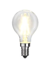 Lampadina E14, 250lm, bianco caldo, 6 pz, Lampadina: vetro, Base lampadina: alluminio, Trasparente, Ø 5 x Alt. 8 cm