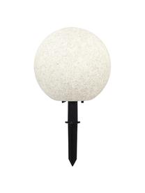 Lampada da terra a LED con spina Gardenlight, Paralume: plastica, Bianco, nero, Ø 40 x Alt. 38 cm