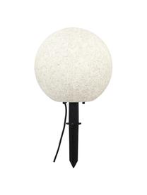 Lampada da terra a LED con spina Gardenlight, Paralume: plastica, Bianco, nero, Ø 40 x Alt. 38 cm