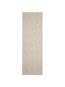 In- & Outdoorläufer Arches, 86 % Polypropylen, 14 % Polyester, Beige, Cremeweiß, B 80 x L 250 cm