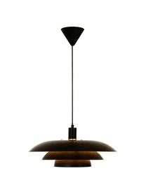 Závesná lampa Epsilion, Čierna, Ø 45 x V 21 cm