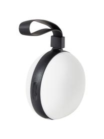Mobiele dimbare outdoor tafellamp Bring To-Go 12, Lamp: kunststof, Wit, zwart, Ø 12 x H 26 cm