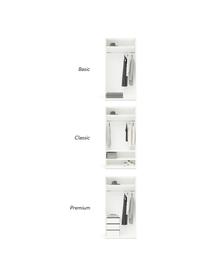 Modulárna šatníková skriňa s otočnými dverami Charlotte, šírka 100 cm, niekoľko variantov, Béžová, V 200 cm, Basic