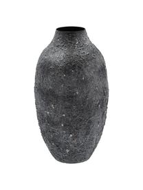 Váza zo železa Torden, Potiahnuté železo, Čierna, Ø 24 x V 43 cm