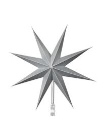 Estrella Árbol de Navidad Top, Papel, Plateado, Ø 30 cm