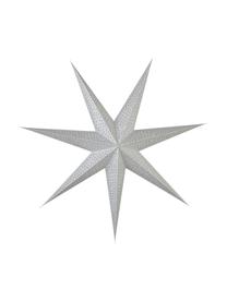 Estrella luminosa de papel Icilinia, Papel, Plateado, An 80 x Al 80 cm